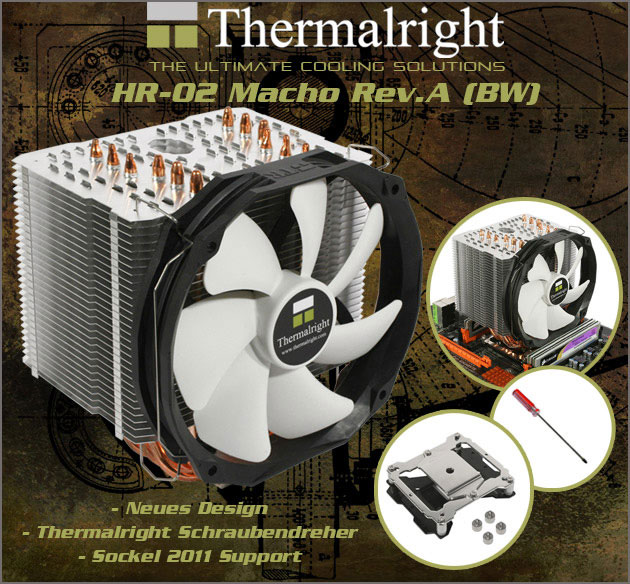  Thermalright HR-02 Macho Rev. A (BW)     