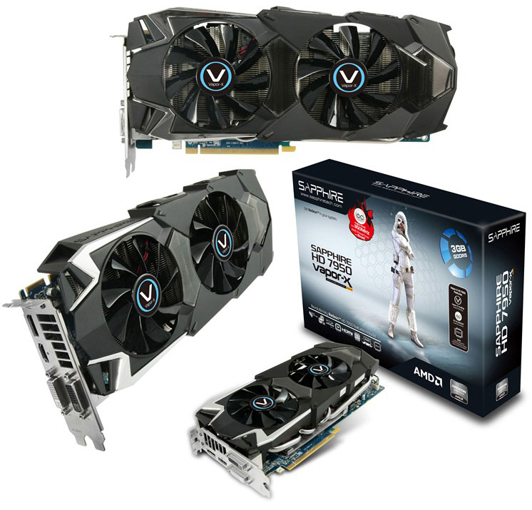   Sapphire Radeon HD 7950 Vapor-X Edition