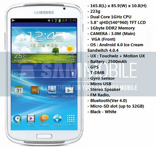 Samsung Galaxy Player (YP-GP1)  Android 4.0:   