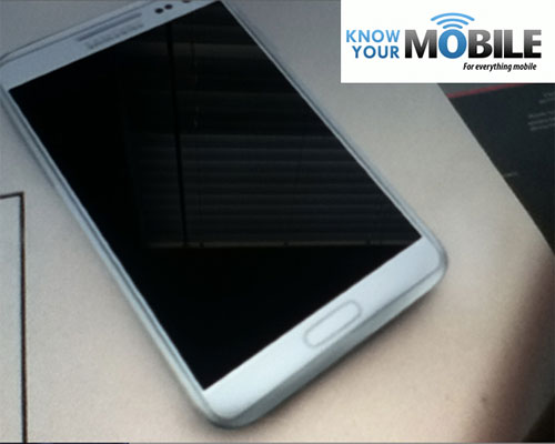 Опубликована еще одна фотография Samsung Galaxy Note II