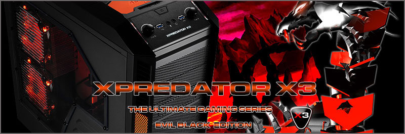 Aerocool XPREDATOR X3:      