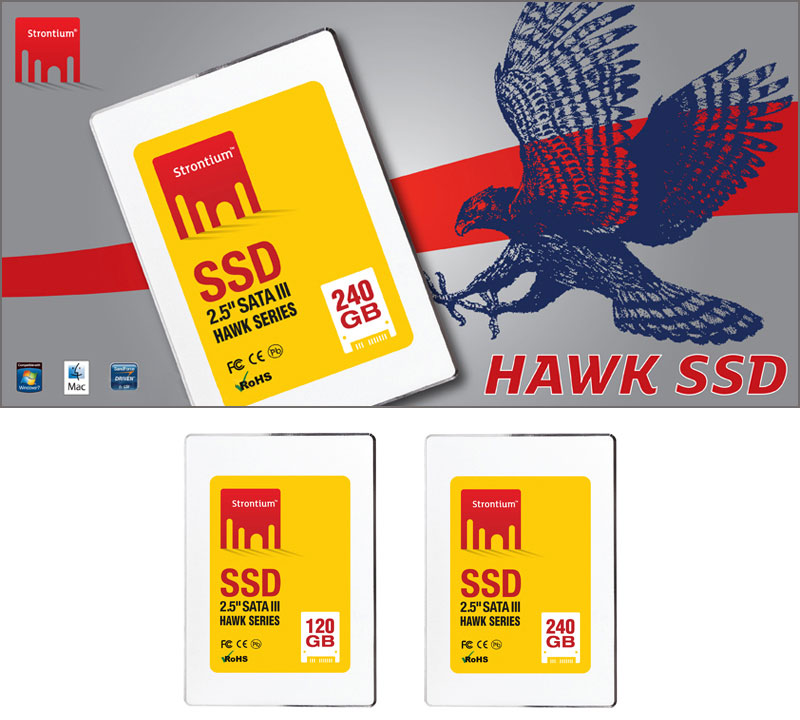 Высокоскоростные SSD-новинки серии HAWK от Strontium