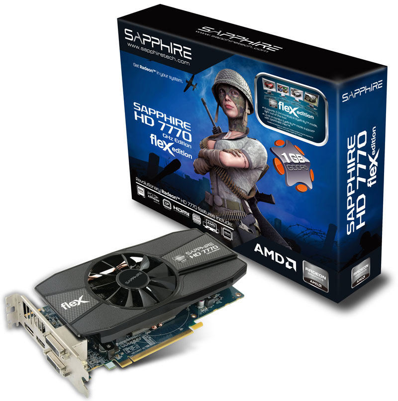 Sapphire  Radeon HD 7770 GHz Edition   FleX