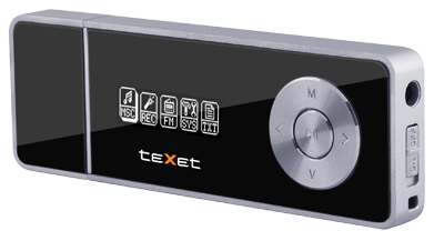 teXet T-160:    USB-