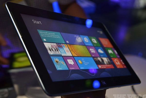 IFA 2012: Samsung  ATIV Tab  10,1"    Windows RT