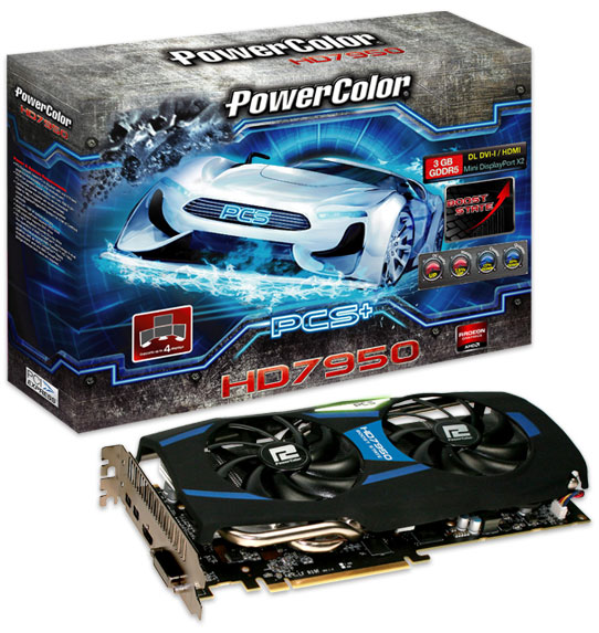   PowerColor PCS+ Radeon HD 7950 Boost State Edition