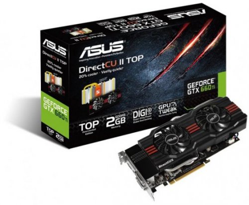   ASUS GeForce GTX 660 Ti DirectCU II TOP Edition