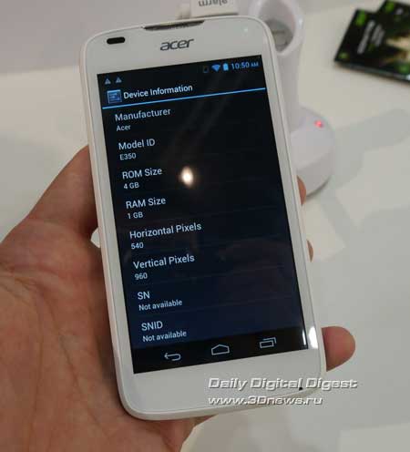 IFA 2012,  Acer:  Liquid Gallant  Cloud Mobile,  Aspire S7, Timeline Ultra M5