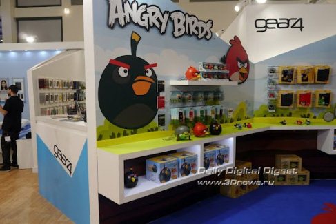 IFA 2012: портативные колонки Angry Birds от Gear4