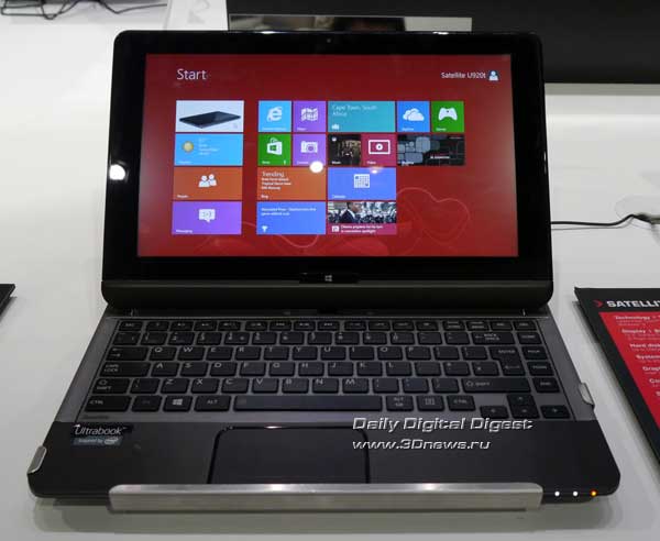 IFA 2012: ""  Toshiba Satellite U920T,  Satellite Z930  U840W