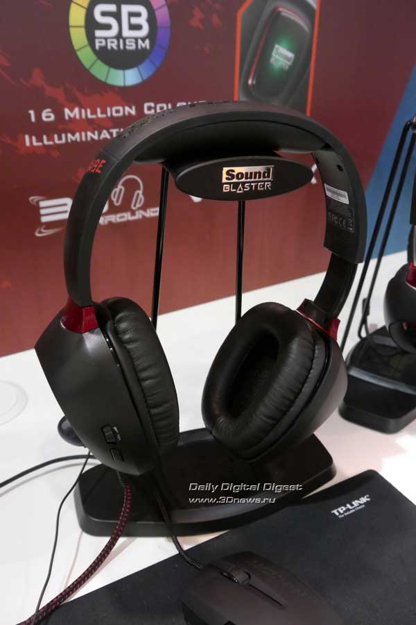 IFA 2012, Creative:  HS-930i2, MA330, MA930,  Sound Blaster Tactic3D Rage, ZxR