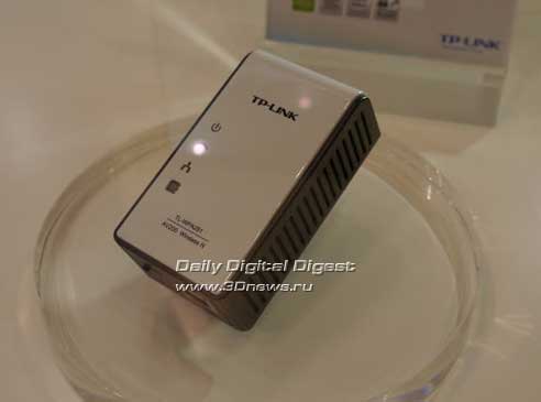 IFA 2012,  TP-Link:  TL-MR3020,  Powerline TL-WPA281, PowerLine TL-PA2010KIT  TL-WN823N