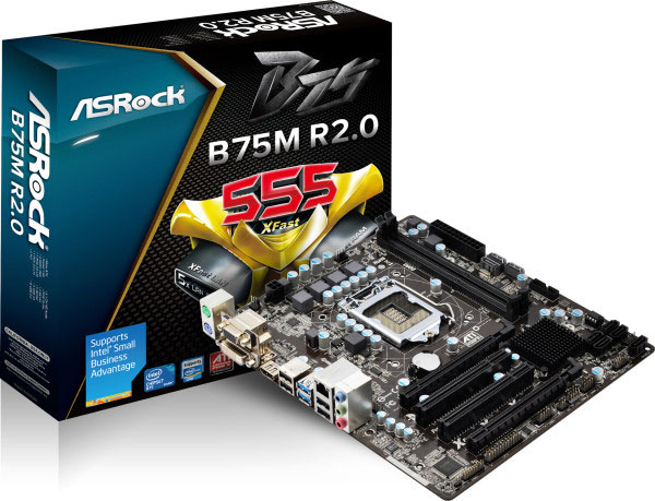 B75M R2.0    Micro-ATX   ASRock