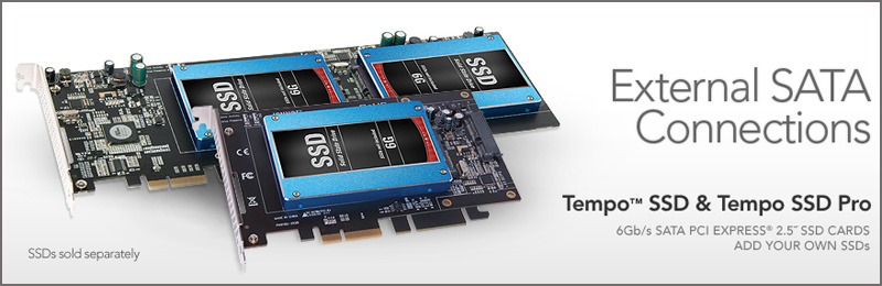   Sonnet   PCI Express   2,5" SSD