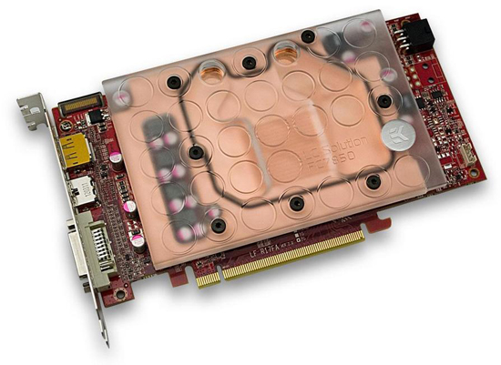   Radeon HD 7850   EK Water Blocks