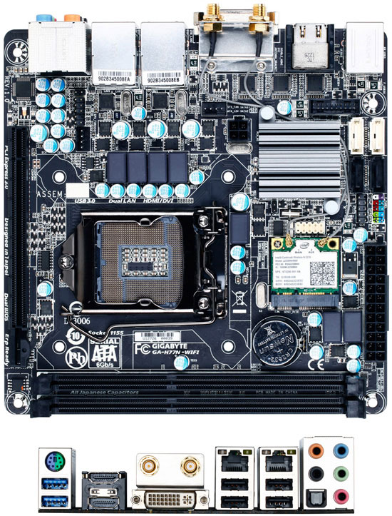   - GIGABYTE GA-H77N-WIFI   WiDi