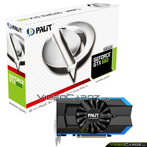   Palit GeForce GTX 660/650
