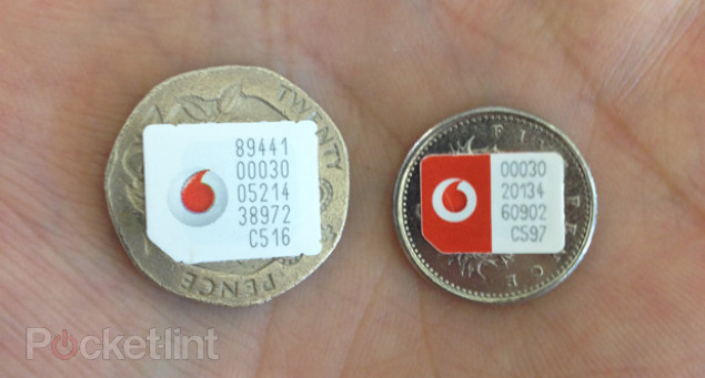 Vodafone  500 000 nano-SIM   iPhone 5