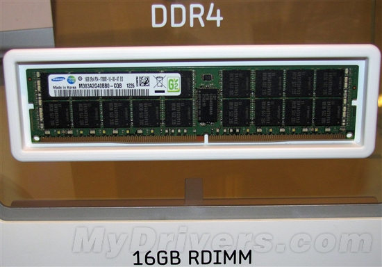 IDF 2012: Samsung    DDR4-2133 16 