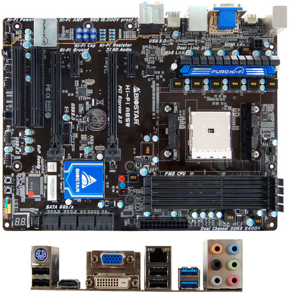   Biostar   Hi-Fi Series   AMD Trinity