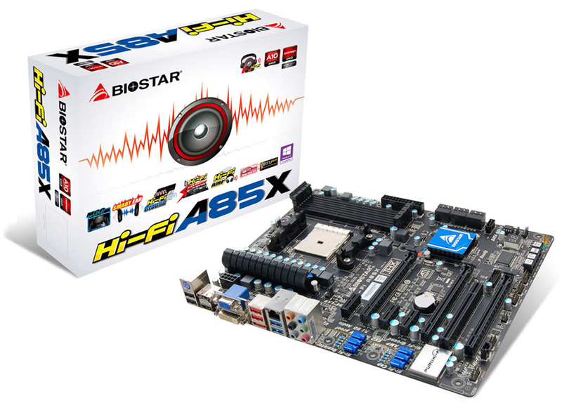   Biostar   Hi-Fi Series   AMD Trinity