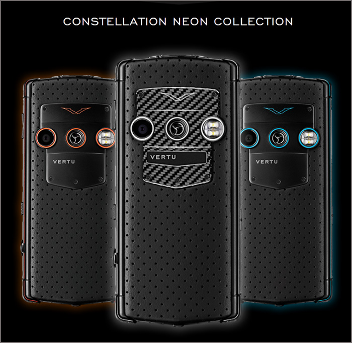 Vertu Constellation Neon Collection:  