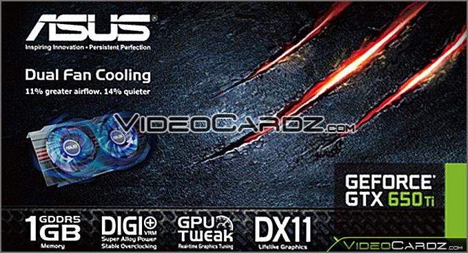  ASUS GeForce GTX 650 Ti   