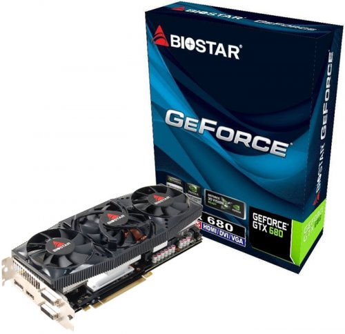   GeForce GTX 680  Biostar