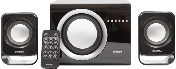  2.1-  SVEN MS-300    USB  SD-