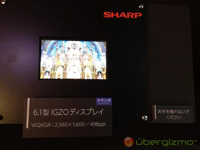 Sharp  6,1"    2560x1600