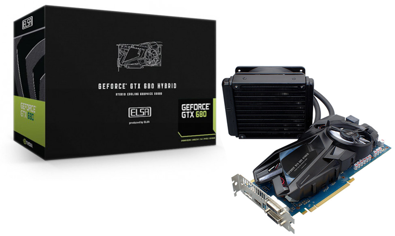 ELSA GeForce GTX 680   ARCTIC Accelero Hybrid