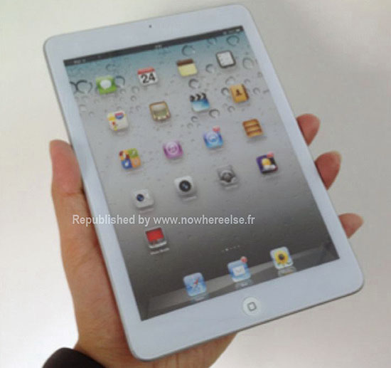WSJ: Apple    iPad mini