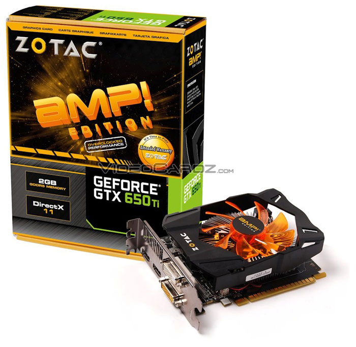       GeForce GTX 650 Ti  ZOTAC