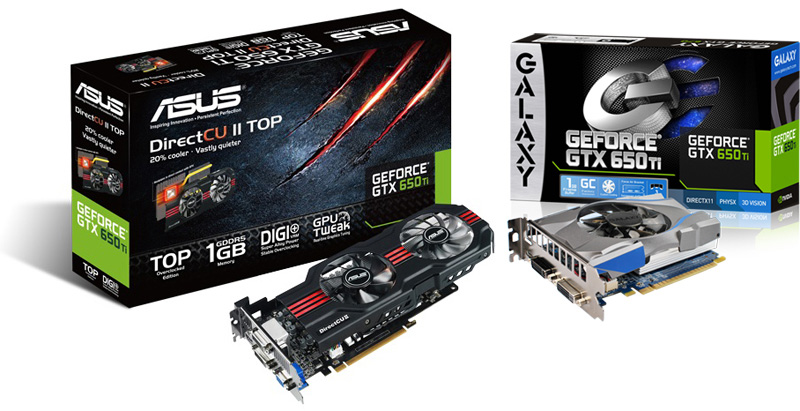 NVIDIA  GeForce GTX 650 Ti