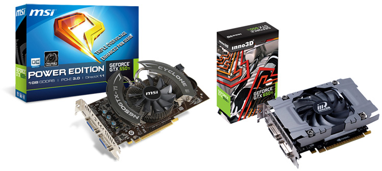 NVIDIA  GeForce GTX 650 Ti