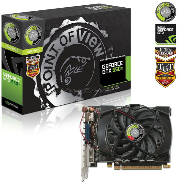   GeForce GTX 650 Ti  Point of View  TGT Tuning Team