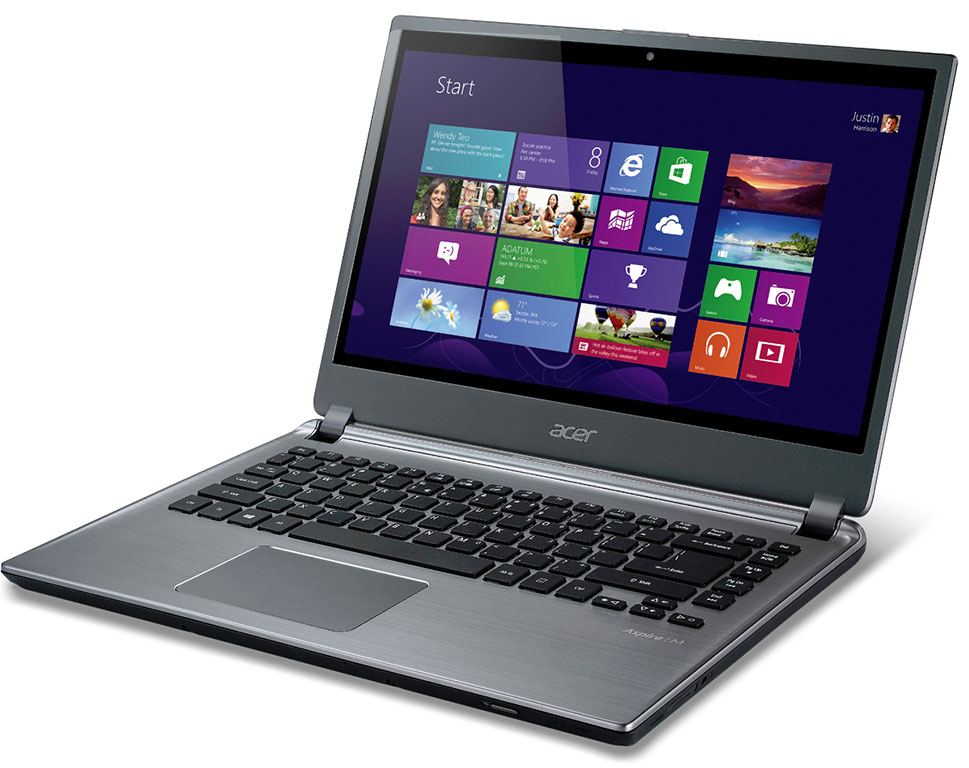 Acer Aspire M5-481PT:   Windows 8   
