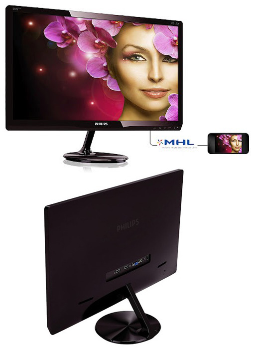 23" IPS- Philips  Brilliance E-Line   MHL