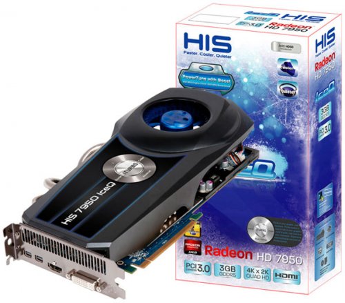 HIS Radeon HD 7950 IceQ    Boost Clock