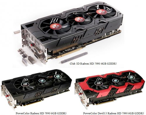 Club 3D   Radeon HD 7990   