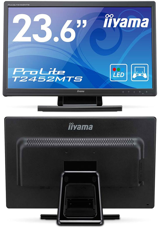 23,6" сенсорный монитор iiyama ProLite T2452MTS с Full HD
