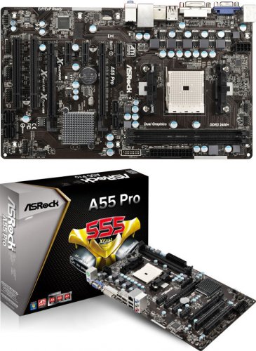  ASRock A55 Pro  AMD A55  APU  Socket FM1