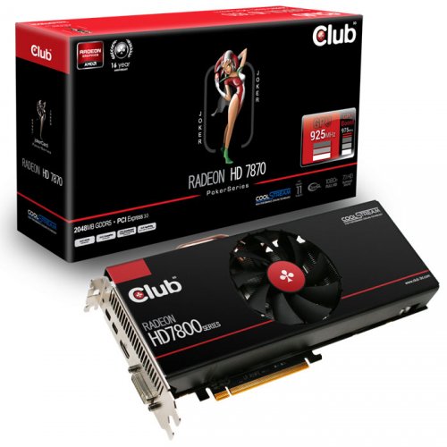 Radeon HD 7870  1536    Club 3D