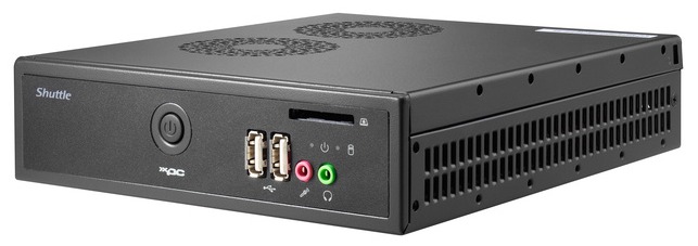 Shuttle DS61:    barebone-