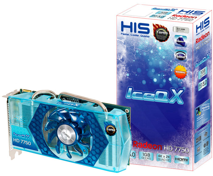 HIS Radeon HD 7750 IceQ X (Blue) Turbo: , , !