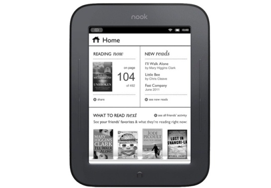 Barnes & Noble снизила цену е-ридера Nook Simple Touch на $20