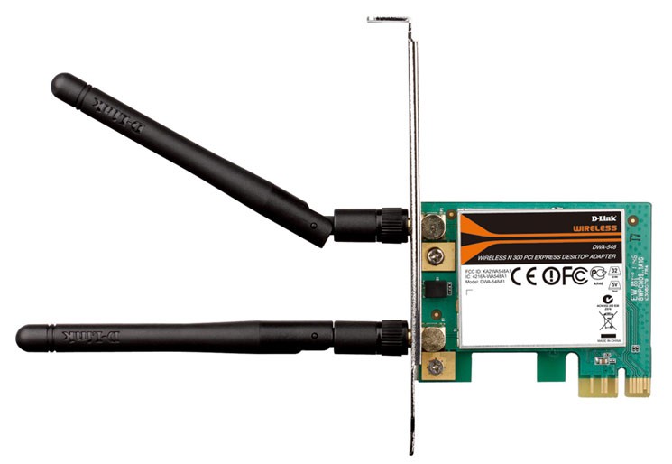 D-Link DWA-548:    PCI EXPRESS