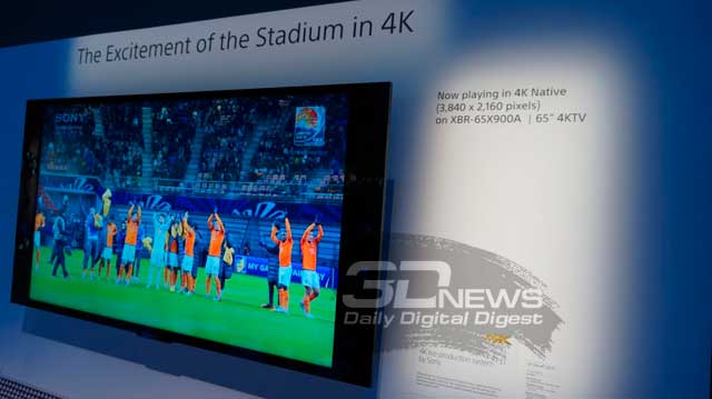 CES 2013: 55  65  Sony   Ultra HD    