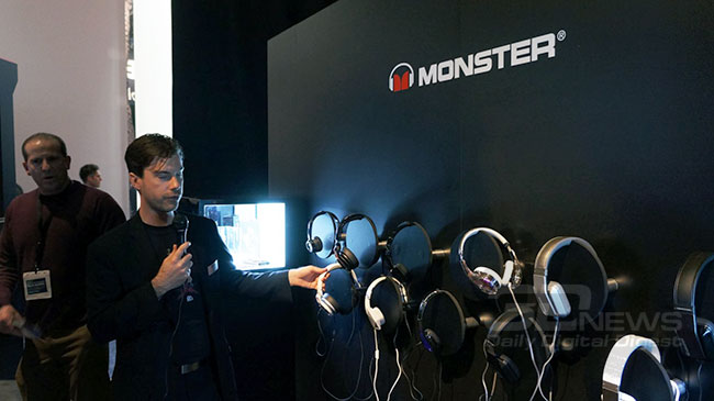 CES 2013:   Monster   