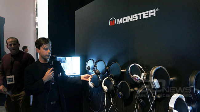 CES 2013:   Monster   